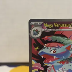 Pokemon TCG Mega Venusaur EX Card 177/132 Holo - Image 2