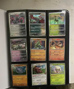 Pokemon Card Collection Binder with Cards - Image 1