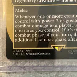 2025 MTG FINAL FANTASY Tifa, Martial Artist #0206 Borderless Non-foil NM - Image 3