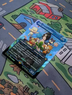 Lulu, Stern Guardian (Borderless) (Chocobo Track Foil) (FIC-467) - Commander: FI - Image 2
