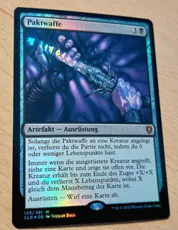 Mtg Magic: # FOIL # Paktwaffe,Pact Weapon, DEUTSCH, Mythic - Image 2