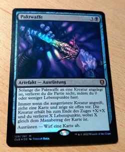 Mtg Magic: # FOIL # Paktwaffe,Pact Weapon, DEUTSCH, Mythic - Image 3