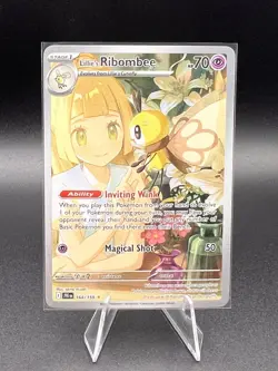 Lillie's Ribombee 164/159 Illustration Rare - Journey Together - Pokemon TCG - Image 1