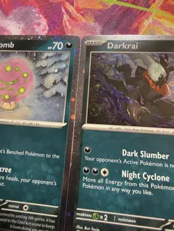 Pokemon TCG Darkrai Holo Rare Card 136/197 Cosmos full set lot of 6 - Image 5