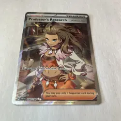 Pokemon Professor's Research Full Art Ultra Rare Holo 240/198 Professor Sa… - Image 2