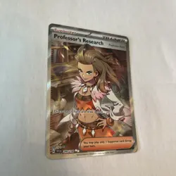 Pokemon Professor's Research Full Art Ultra Rare Holo 240/198 Professor Sa… - Image 4