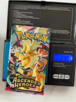 HEAVY pokemon ascended heroes pack, possible GOD/ERROR pack 23.01g - Image 1