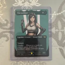 2025 MTG Final Fantasy Tifa Lockhart #0391 Borderless Non-foil NM - Image 1