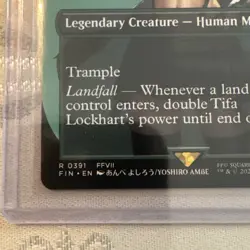 2025 MTG Final Fantasy Tifa Lockhart #0391 Borderless Non-foil NM - Image 3