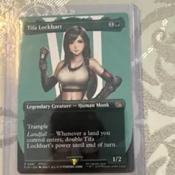 2025 MTG Final Fantasy Tifa Lockhart #0391 Borderless Non-foil NM - Image 5