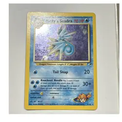 Pokemon Misty's Seadra 009/132 Gym Heroes Holo Rare Unlimited - Image 1