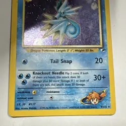Pokemon Misty's Seadra 009/132 Gym Heroes Holo Rare Unlimited - Image 3
