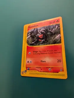 Pokemon Card 2002 Aquapolis Common Houndour 86/147 LP - Image 2