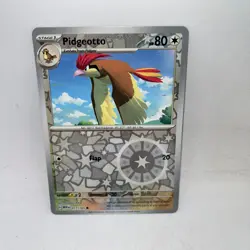 Pidgeotto 017/165 Common 151 Pokemon Reverse Holo Near Mint - Image 1