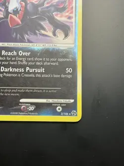 Darkrai - 3/106 - Holo Rare - Reverse Holo PL/MP, English Pokemon Great Encounte - Image 2