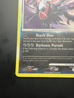 Darkrai - 3/106 - Holo Rare - Reverse Holo PL/MP, English Pokemon Great Encounte - Image 5