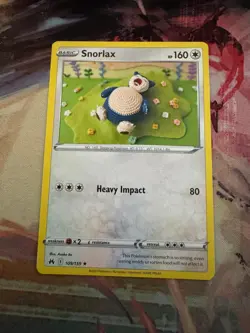 Snorlax 109/159 Rare Crown Zenith Pokemon Lightly Played - Image 1