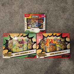 Pokemon Ascended Heroes ex boxes and First Partner Sealed Lot of 3 - Image 1