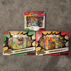 Pokemon Ascended Heroes ex boxes and First Partner Sealed Lot of 3 - Image 2