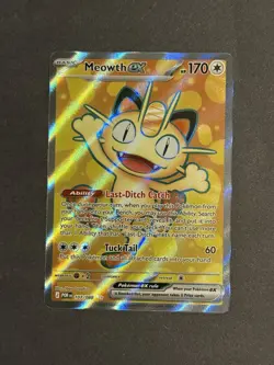 Perfect Order Pokemon TCG Meowth ex 107/88 - Image 1
