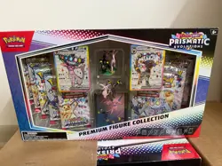 Pokemon Prismatic Evolutions Premium Figure Collection New Sealed IN HAND - Image 1