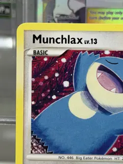Munchlax 69/111 Pokemon TCG Platinum Rising Rivals Common Light Play LP - Image 2