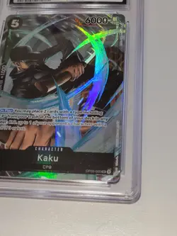 One Piece CCG - Pillars of Strength: Kaku (OP03-080) - SR Alternate Art - CGC 10 - Image 4