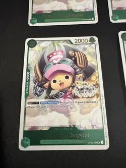 One Piece TCG Store Championship Pack Tony Tony.Chopper OP02-034 UC Foil Card NM - Image 1