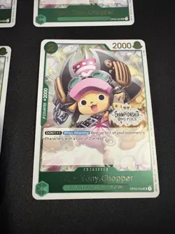 One Piece TCG Store Championship Pack Tony Tony.Chopper OP02-034 UC Foil Card NM - Image 4