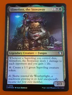 1x Slimefoot, the Stowaway | FOIL | Commander Masters | MTG Magic Cards - Image 1