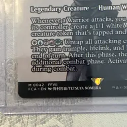 2025 MTG Final Fantasy Cloud Strife #0042 Borderless Non-foil NM - Image 3