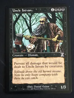 1x Uncle Istvan (51) Time Spiral Timeshifted LP MTG Magic the Gathering x1 MKE - Image 1