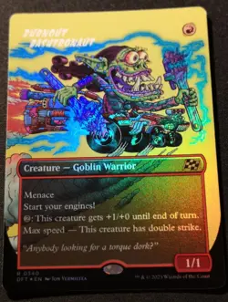 Burnout Bashtronaut - Foil - Borderless - DFT - MTG - EN - NM - 0340 - Image 1