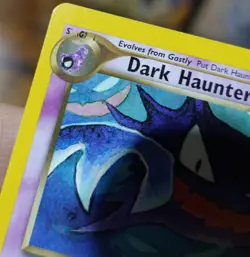 Dark Haunter 36/105 Obstruction Error Misprint Neo Destiny Pokemon Card VLP-NM - Image 3