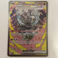 Cornerstone Mask Ogerpon ex 160/131 Prismatic Evolutions Pokemon TCG Card - Image 1
