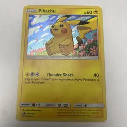 Pikachu SM206 Holo Promo Black Star Promo Sun & Moon Pokemon Card - Image 1