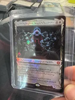 MTG Elesh Norn, Mother of Machines (Phyrexian) (Step-and-Compleat Foil) 418 M - Image 2