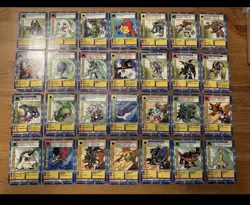 DIGIMON 28-Card Swedish Promo Card Complete Set & Digi-Destined 6 Cards - Image 1