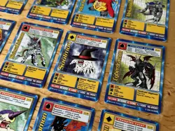 DIGIMON 15-Card Swedish Promo Card Incomplete Set Bandai Played - Image 4