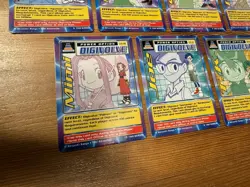 DIGIMON 7 Digi-Destined Swedish Promo Cards Full Set Bandai LP/Played - Image 4