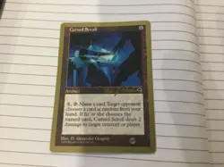 Cursed scroll (gold world championship) MTG Magic the gathering cards - Image 2