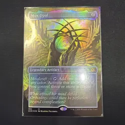 Mox Opal (Borderless) -Foil Near Mint MTG Double Masters - Image 1