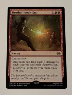 MTG Brotherhood's End - The Brothers' War LP - Image 1