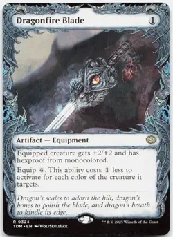 Dragonfire Blade (Showcase) *Regular* TDM 324 NM - Image 1