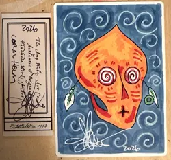 MTG ARTIST PROOF Italian Coral Helm AP Sketch Art Amy WEBER Magic - Image 1