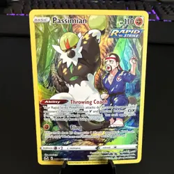 Pokemon TCG Passimian TG08 Silver Tempest Holo NM - Image 1