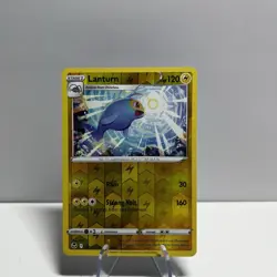 Pokemon TCG Lanturn Silver Tempest 052/195 Reverse Holo Uncommon - Image 1