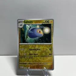 Lanturn 021/091 Reverse Holo Uncommon Pokemon TCG S&V Paldean Fates - Image 1