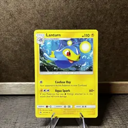 2017 Lanturn 50/149 - Sun & Moon - NM Pokemon TCG - Rare - Regular - Image 1