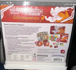 Pokemon TCG Sun & Moon Unbroken Bonds Trainer Box Reshiram Charizard Age 6+ - Image 2